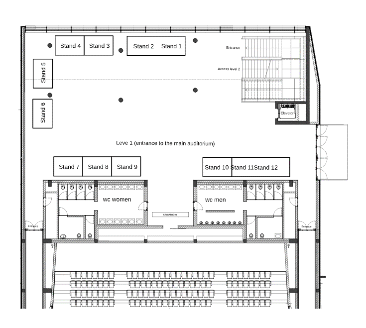 exhibition area